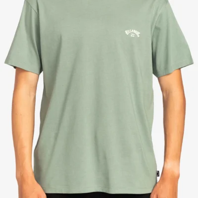 Camiseta BILLABONG básica para hombre manga corta ALL DAY CREW SS (3187) Ref. W1JE20 BIP1 DARK MINT-verde