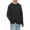 Camiseta BILLABONG básica para hombre manga larga UNITY SLEEVE LS BLACK REF-F1LS01 negra