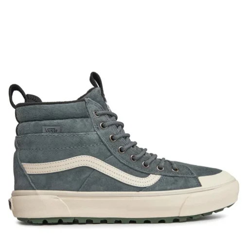 Zapatillas altas VANS Sneakers deporte unisex SK8-HI MTE-2 utility pop turbulence ref-VN0007NKG0Z1 GRIS -BLANCO