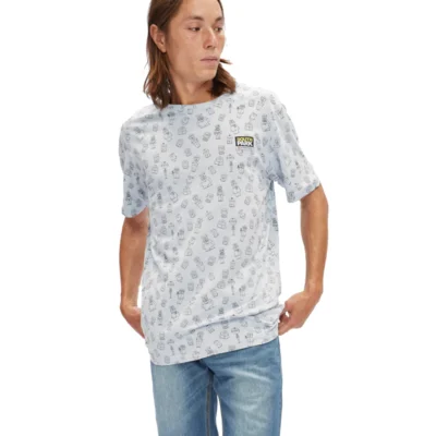 Camiseta HYDROPONIC hombre divertida manga corta SOUTH PARK SP MIX SS Ref. 22015-01 BLUE FOG-azul