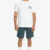 Pantalón corto QUIKSILVER Short chándal hombre Block grey (bsno) Ref. EQYFB03272 azul marino