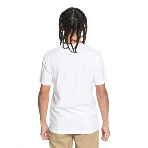 Camiseta DC Shoes manga corta básica para hombre ref. EDYZT03750 blanca logo pecho grande