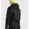 Sudadera O'NEILL niño surfera con capucha RUTILE HOODED FLEECE black out Ref. 4350000 negra