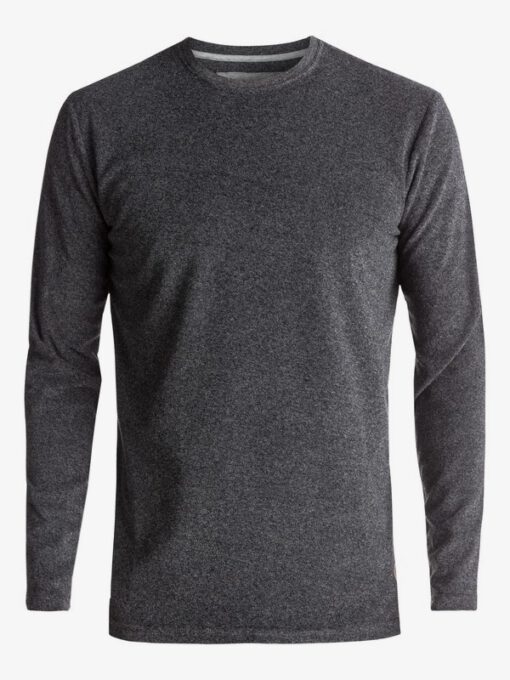 Jersey QUIKSILVER de tacto super suave para hombre cuello redondo After Surf - Top de manga larga ref-EQYKT03599 (KTFH)gris