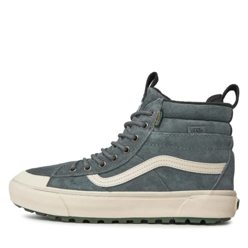 Zapatillas altas VANS Sneakers deporte unisex SK8-HI MTE-2 utility pop turbulence ref-VN0007NKG0Z1 GRIS -BLANCO