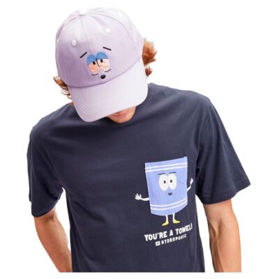 Camiseta HYDROPONIC hombre divertida manga corta SOUTH PARK SP TOWELIE SS Ref. 22019-02 NAVY -azul marino