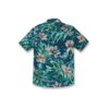 Camisa VOLCOM Manga Corta para niño MARBLE FLORAL SS - AGED INDIGO Ref. C0412308 azul flores