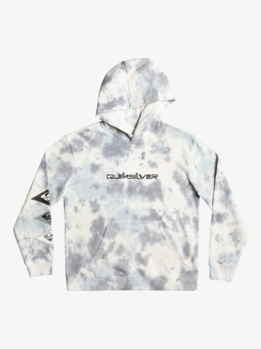 Sudadera niño Quiksilver con capucha Diamond Heritage Grey Violet Tie Dye 231 (sfv6) Ref. EQBFT03823 tie dye