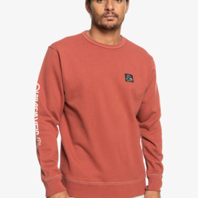 Sudadera Quiksilver con cuello redondo para hombre The Original ref.EQYFT04738 (mpd0) rojo