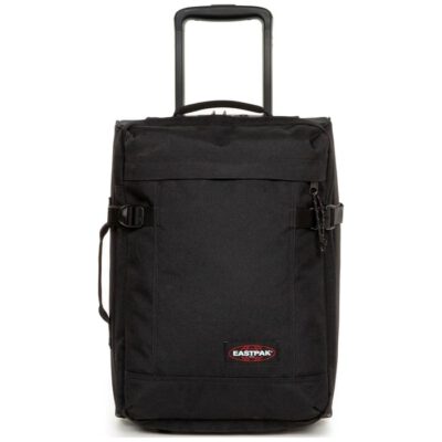 MALETA CABINA AVIÓN EASTPAK Tranverz XXS 25 Litros con seguridad EK0A5BE008 Black negra lisa