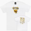 Camiseta THRASHER Hombre manga corta BARBARIAN T-Shirt Ref. 145284 WHITE - blanca LOGO TORO amarillo