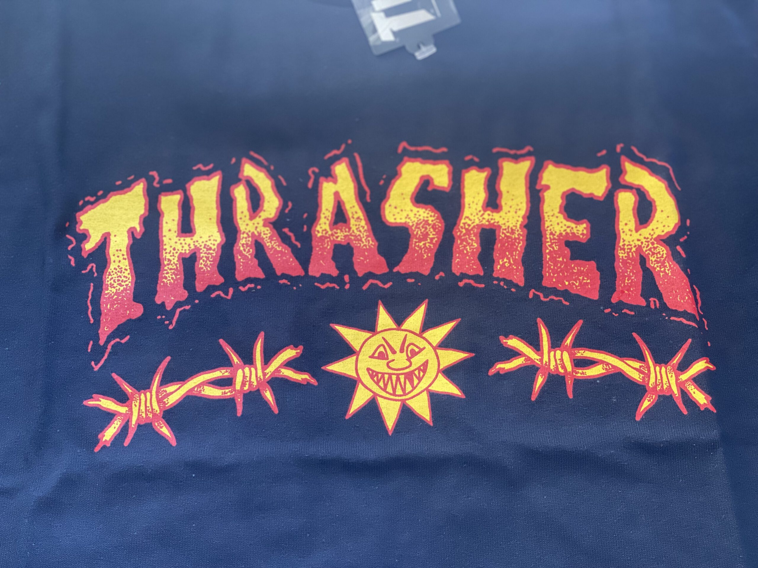 Camiseta THRASHER Hombre manga corta negra