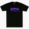 Camiseta THRASHER Hombre manga corta AIRBRUSH T-Shirt Ref. 145315BLACK- negra con logo morado
