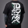 Camiseta DOLLY NOIRE hombre manga corta CYBER LETTERS TEE Black Ref. TS433-TA-01 negra