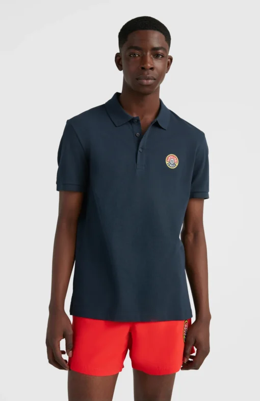 Polo piqué O'NEILL manga corta para hombre SURF STATE POLO Ref. 2600009 casual wear men-OUTER SPACE marino