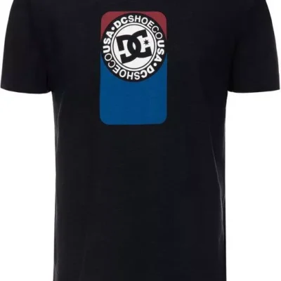 Camiseta DC PETROL manga corta para hombre ref.EDYZT03934 (KVJO) BLACL-NEGRO