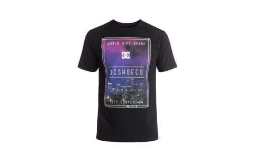 Camiseta de hombre DC manga corta CITY BOX SS ref.EDYZT03613 (KVJ0)-negro