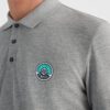 Polo piqué O'NEILL manga corta para hombre SURF STATE POLO Ref. 2600009 casual wear men-SILVER MELEE-gris claro