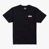 Camiseta RVCA Hombre manga corta ROBERTO SS Ref.U1 SSSP RVF0 BLACK-negra dibujo rosa