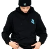 Sudadera Santa Cruz hombre suave con capucha SCREAMING HAND CHEST HOODIE ref SCA HDY 5320 negra