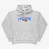 Sudadera THRASHER Hombre con capucha COP CAR HOOD Hoodie GRAY Ref. 145314 GRIS logo coche policia en llamas