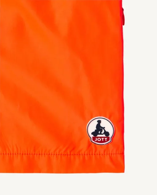 Bañador niño JOTT Short elástico CASSIS ORANGE FLUO 715 Ref. SS23KSWI53 - 715 naranja fluorescente