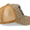 Gorra animales GOORIN BROS bisonte rejilla y ajustable Trucker HARD cuadros marrón