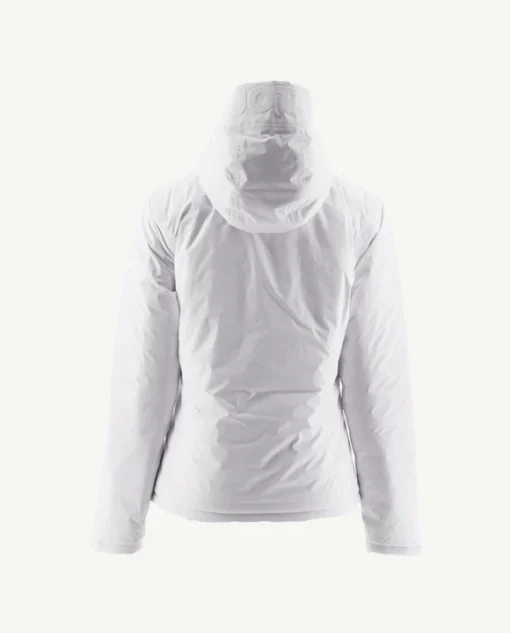 Chaqueta con capucha Jott VIENNE de plumas pato reversible Mujer PS23WJAC01 -9010 WHITE ANTHRACITE