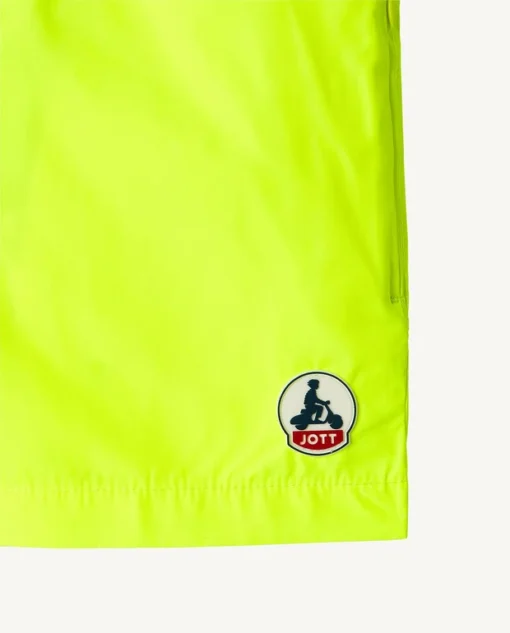 Bañador niño JOTT Short elástico CASSIS FLUO YELLOW 615 Ref. SS23KSWI53 - 615 amarillo fluorescente