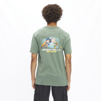 Camiseta HYDROPONIC hombre manga corta DRAGON BALL Z FUSION HEDGE GREEN Ref.23005 verde