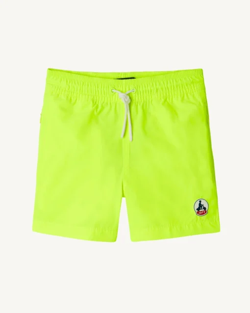 Bañador niño JOTT Short elástico CASSIS FLUO YELLOW 615 Ref. SS23KSWI53 - 615 amarillo fluorescente