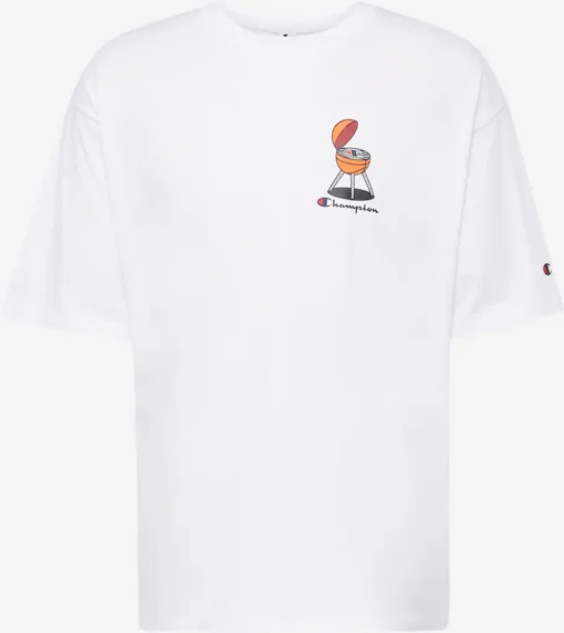 -Camiseta CHAMPION Hombre manga corta authentic apparel REF-218632 CHA WW001 WHT-blanca