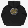 Sudadera SANTA CRUZ Mujer con capucha HOLO WAVE DOT HOOD ref-SCA WHD 0743 black -negro