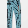 Pantalón Chándal VOLCOM niño deportivo Tie Dye ref-C1232230 CAIDEN DYE FLEECE PANT azul negro