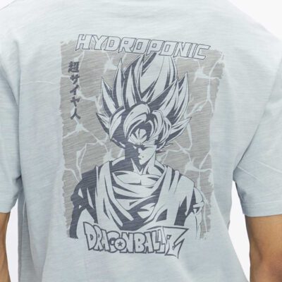 Camiseta HYDROPONIC hombre manga corta DRAGON BALL Z SHADOW DUSTY ACOUS Ref.23007 azul claro