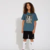 Camiseta VOLCOM manga corta niño skate STONE ENCHANTMENT SST ref-C5212303 (CZB) Azul petrol