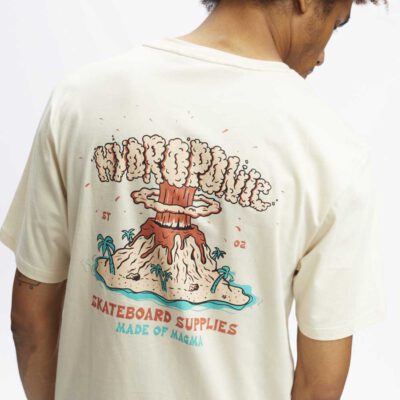 Camiseta HYDROPONIC hombre manga corta DRAGONBALL MAGMA SS ref-23018 SAND-beige