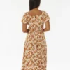 vestido largo RIP CURL para mujer OCEANS TOGETHER WRAP DRESS ref-01YWDR SHELL-flores