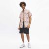 Camisa HYDROPONIC Manga corta Hombre divertida DBZ CAPSULE SH ref-23043 ROSE-rosa salmón