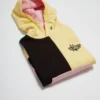 Sudadera VOLCOM niño con capucha Entertainment Boy Dawn Yellow ref-C4112300 (DNY) negro-rosa -amarillo