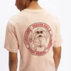 Camiseta HYDROPONIC hombre manga corta DRAGON BALL Z KAME SENNIN SS ref-23002 ROSE CLOUD rosa salmón