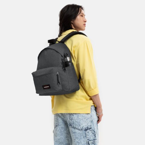 MOCHILA EASTPAK Day Pak'r EK0A5BG477H 24 litros con bolsillo ordenador Black denim gris oscuro efecto tejano