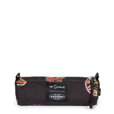 Estuche Eastpak escolar: Benchmark SINGLE EK3728D3 Simpsons Neon Print negro estampado de simpsons neón