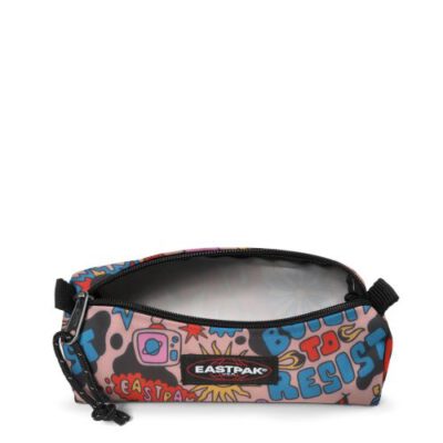 Estuche Eastpak escolar: Benchmark SINGLE EK3727D8 DOODLE LIGHT -Dibujos coloridos