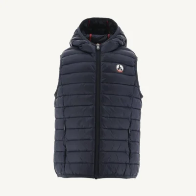 Chaleco capucha Jott de plumas pato Niño 104 NAVY DJAM BÁSICO Justoverthetop Color azul marino