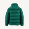 Chaqueta capucha Jott de plumas pato Niño HUGO NOOS BASIC PF23KDOW01 249 DARK GREEN color Verde pino