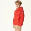 Chaqueta capucha Jott de plumas pato Niño HUGO NOOS BASIC P000KDOW01 300-RED Justoverthetop Color rojo