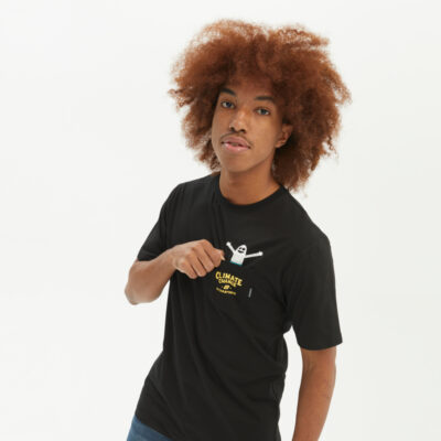 Camiseta HYDROPONIC hombre manga corta 23503-01 CLIMATE SS black-negro