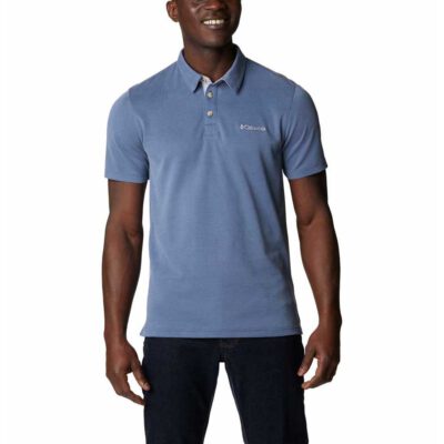 Polo COLUMBIA manga corta Nelson Point™ para hombre dark mountain Ref. 1772721478 azul