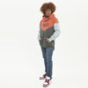 Sudadera Hydroponic hombre con capucha MOUNTAIN ref-23569-02 terracota/grey/misty biue-granate ,gris ,azul